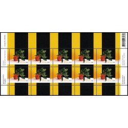 Suiza Switzerland 2149 2011 Flora Frutos minihojita MNH