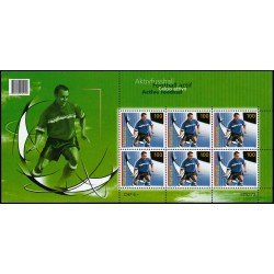 Suiza Switzerland 1976 2008 Deporte Fútbol activo minihojita MNH