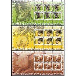 Suiza Switzerland 1812/14 2004 Ptrotección suiza de animales P.S.A. minihojita MNH Suiza Switzerland 1812/14 2004 Ptrotección suiza de animales P.S.A. minihojita MNH