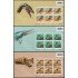 Suiza Switzerland 2092/94 2010 Fauna prehistórica de Suiza minihojita MNH