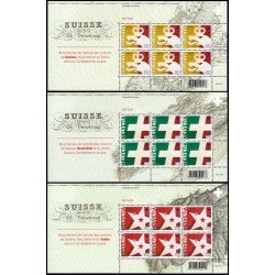 Suiza Switzerland 2318/20 2015 200 aniv de la Confederación Suiza minihojita MNH Suiza Switzerland 2318/20 2015 200 aniv de la Confederación Suiza minihojita MNH