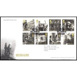 Gran Bretaña 3338/45 2010 SPD FDC 60 aniv. de la batalla de Inglaterra Dover, Kent Sobre primer día Gran Bretaña 3338/45 2010 SPD FDC 60 aniv. de la batalla de Inglaterra Dover, Kent Sobre primer día