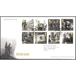 Gran Bretaña 3338/45 2010 SPD FDC 60 aniv. de la batalla de Inglaterra Tallents House Edinburgh Sobre primer día Gran Bretaña 3338/45 2010 SPD FDC 60 aniv. de la batalla de Inglaterra Tallents House Edinburgh Sobre primer día