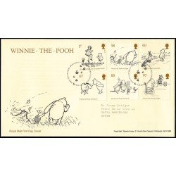 Gran Bretaña 3391/95 2010 SPD FDC Libros infantiles Winnie The Pooh (Europa C.E.P.T. 2010) Tallents House Edinburgh Sobre primer día Gran Bretaña 3391/95 2010 SPD FDC Libros infantiles Winnie The Pooh (Europa C.E.P.T. 2010) Tallents House Edinburgh Sobre primer día