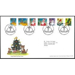Gran Bretaña 3773/79 2012 SPD FDC Navidad Bethlehem Sobre primer día Gran Bretaña 3773/79 2012 SPD FDC Navidad Bethlehem Sobre primer día