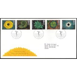 Gran Bretaña 1794/98 1995 SPD FDC Las cuatre estaciones La primavera Philatelic Bureau Sobre primer día Gran Bretaña 1794/98 1995 SPD FDC Las cuatre estaciones La primavera Philatelic Bureau Sobre primer día