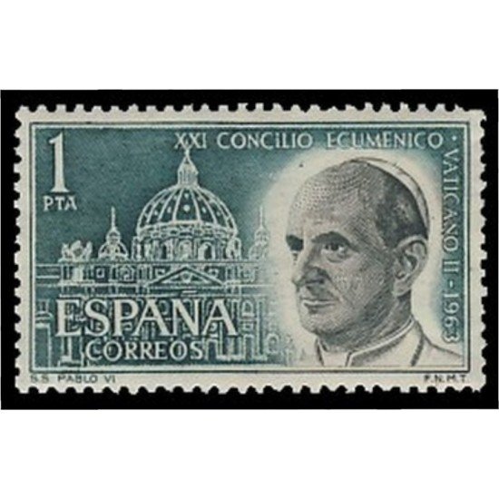España Spain 1540 1963 Concilio Ecunémico Vaticano II MNH España Spain 1540 1963 Concilio Ecunémico Vaticano II MNH