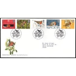 Gran Bretaña 1842/46 1995 SPD FDC Navidad Bethlehem Sobre primer día Gran Bretaña 1842/46 1995 SPD FDC Navidad Bethlehem Sobre primer día