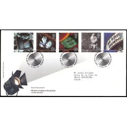 Gran Bretaña 1866/70 1996 SPD FDC Centenario del cine Philatelic Bureau Sobre primer día Gran Bretaña 1866/70 1996 SPD FDC Centenario del cine Philatelic Bureau Sobre primer día