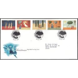 Gran Bretaña 1920/24 1996 SPD FDC Navidad Philatelic Bureau Sobre primer día Gran Bretaña 1920/24 1996 SPD FDC Navidad Philatelic Bureau Sobre primer día