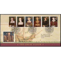 Gran Bretaña 1935/41 1997 SPD FDC El gran Tudor Hampton Sobre primer día Gran Bretaña 1935/41 1997 SPD FDC El gran Tudor Hampton Sobre primer día