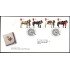 Gran Bretaña 1972/75 1997 SPD FDC Todos los caballos de la reina 50 aniv. de la Sociedad Británica del Caballo Philatelic Bureau Sobre primer día