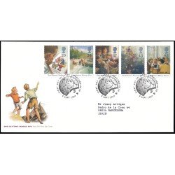 Gran Bretaña 1992/96 1997 SPD FDC Centenario del nacimiento de Enid Blyton, autora infantil Beaconsfield Sobre primer día Gran Bretaña 1992/96 1997 SPD FDC Centenario del nacimiento de Enid Blyton, autora infantil Beaconsfield Sobre primer día