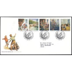 Gran Bretaña 1992/96 1997 SPD FDC Centenario del nacimiento de Enid Blyton, autora infantil Philatelic Bureau Sobre primer día Gran Bretaña 1992/96 1997 SPD FDC Centenario del nacimiento de Enid Blyton, autora infantil Philatelic Bureau Sobre primer día