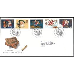 Gran Bretaña 2002/06 1997 SPD FDC Navidad 150 aniv. de Christmas Cracker Philatelic Bureau Sobre primer día Gran Bretaña 2002/06 1997 SPD FDC Navidad 150 aniv. de Christmas Cracker Philatelic Bureau Sobre primer día