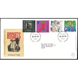 Gran Bretaña 2116/18 1999 SPD FDC Millennium Serie 7 Los ciudadanos Philatelic Bureau Sobre primer día Gran Bretaña 2116/18 1999 SPD FDC Millennium Serie 7 Los ciudadanos Philatelic Bureau Sobre primer día