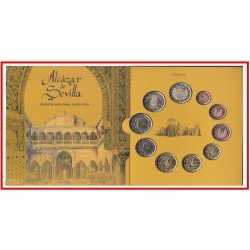 España Spain 2024 Cartera Oficial Euros + 2€ Alcazar de Sevilla España Spain 2024 Cartera Oficial Euros + 2€ Alcazar de Sevilla