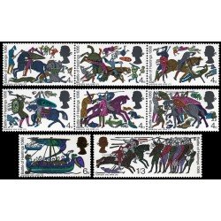 Gran Bretaña 453/60 1966 900 aniv. de la batalla de Hastings MNH Gran Bretaña 453/60 1966 900 aniv. de la batalla de Hastings MNH
