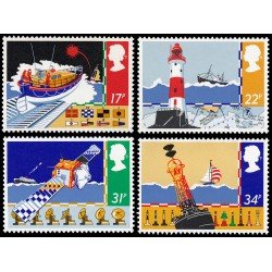 Gran Bretaña 1182/85 1985 Salvamento marino MNH Gran Bretaña 1182/85 1985 Salvamento marino MNH