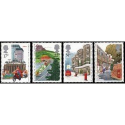Gran Bretaña 1186/89 1985 350 aniv. del servicio postal británico MNH Gran Bretaña 1186/89 1985 350 aniv. del servicio postal británico MNH