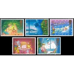 Gran Bretaña 1288/92 1987 Navidad MNH Gran Bretaña 1288/92 1987 Navidad MNH