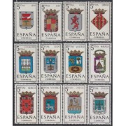 España Spain 1551/62 1964 Escudos de las Capitales de Provincias Españolas MNH
