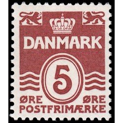 Dinamarca  Denmark 719 1981 Figura tipo onda MNH