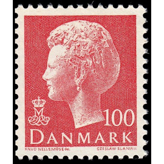 Dinamarca Denmark 626a 1976 Serie Reina Margarita II MNH Dinamarca Denmark 626a 1976 Serie Reina Margarita II MNH