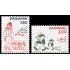 inamarca  Denmark  767/68 1982 Centenario del artista Robert Storm Petersen MNH