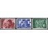 Suiza Switzerland Servicios 443/45 1975 Oficina de trabajo internacional MNH