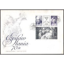 Suecia Sweden SPD FDC HB21 1991 Grabador Czeslaw Slania Sobre primer día Suecia Sweden SPD FDC HB21 1991 Grabador Czeslaw Slania Sobre primer día