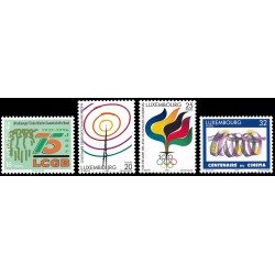 Luxemburgo 1342/45 1996 Aniversarios MNH Luxemburgo 1342/45 1996 Aniversarios MNH