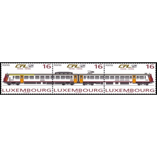 Luxemburgo 1337A 1996 50 Aniv. de la Compañía Nacional de Ferrocarriles de Luxemburgo MNH Luxemburgo 1337A 1996 50 Aniv. de la Compañía Nacional de Ferrocarriles de Luxemburgo MNH