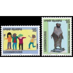 Luxemburgo 1348/49 1996 Vivamos juntos MNH Luxemburgo 1348/49 1996 Vivamos juntos MNH