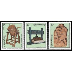 Luxemburgo 1327/29 1995 Exposiciones del museo, segunda serie MNH Luxemburgo 1327/29 1995 Exposiciones del museo, segunda serie MNH