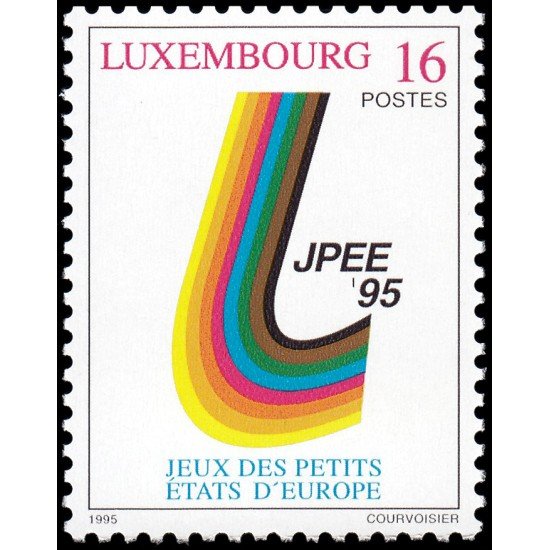Luxemburgo 1320 1995 VI Juegos de los Pequeños Estados Europeos MNH Luxemburgo 1320 1995 VI Juegos de los Pequeños Estados Europeos MNH