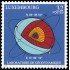 Luxemburgo 1321 1995 Diagrama y Sección de la Tierra MNH