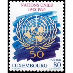 Luxemburgo 1322 1995 50 Aniv. de las Naciones Unidas MNH Luxemburgo 1322 1995 50 Aniv. de las Naciones Unidas MNH