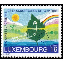 Luxemburgo 1323 1995 Año Europeo de la Conservación de la Naturaleza MNH Luxemburgo 1323 1995 Año Europeo de la Conservación de la Naturaleza MNH