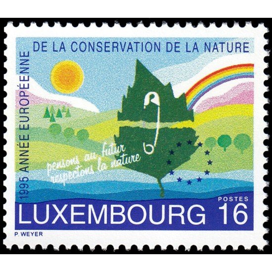 Luxemburgo 1323 1995 Año Europeo de la Conservación de la Naturaleza MNH Luxemburgo 1323 1995 Año Europeo de la Conservación de la Naturaleza MNH
