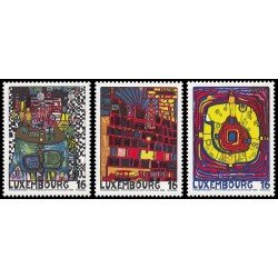 Luxemburgo 1310/12 1995 Luxemburgo, Ciudad Europea de la Cultura MNH Luxemburgo 1310/12 1995 Luxemburgo, Ciudad Europea de la Cultura MNH