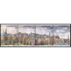 Luxemburgo 1313/16 1995 Luxemburgo, Ciudad Europea de la Cultura Vista panorámica MNH Luxemburgo 1313/16 1995 Luxemburgo, Ciudad Europea de la Cultura Vista panorámica MNH