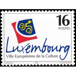 Luxemburgo 1317 1995 Luxemburgo, ciudad europea de la cultura Emblema de Jacques Nicolay MNH Luxemburgo 1317 1995 Luxemburgo, ciudad europea de la cultura Emblema de Jacques Nicolay MNH