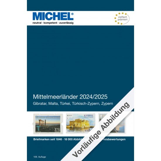 MICHEL Catálogo Mediterráneo de Michel 2024/2025 (E 9) MICHEL Catálogo Mediterráneo de Michel 2024/2025 (E 9)