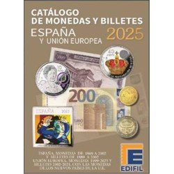 Catálogo EDIFIL de Monedas y Billetes de ESPAÑA y Unión Europea 2025 Catálogo EDIFIL de Monedas y Billetes de ESPAÑA y Unión Europea 2025