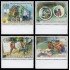 Burundi 934/37 1988 Año del albergue de Burundi MNH