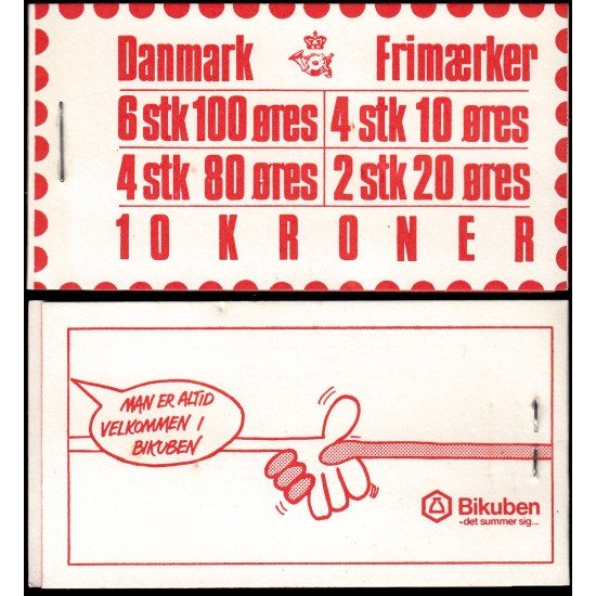 Dinamarca  Denmark 626-C 1976 MNH