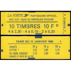 France Francia Carnet 1502-C Tipo Marianne de Briat 4 sellos nº 2614 + 1 nº 2618 y 4 nº 2617 + 1 nº 2618 MNH France Francia Carnet 1502-C Tipo Marianne de Briat 4 sellos nº 2614 + 1 nº 2618 y 4 nº 2617 + 1 nº 2618 MNH