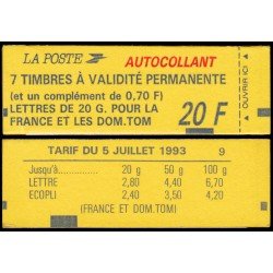 France Francia Carnet 1503-C Tipo Marianne de Briat 4 sellos nº 2807 + 1 viñeta y 3 nº 2807 + 1 nº 2824 + 1 viñeta Autoadhesivos France Francia Carnet 1503-C Tipo Marianne de Briat 4 sellos nº 2807 + 1 viñeta y 3 nº 2807 + 1 nº 2824 + 1 viñeta Autoadhesivos