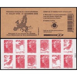 France Francia Carnet 1516-C Tipo Marianne de Beaujard 6 sellos nº 4197 y 6 nº 4198-4199-4200 Autoadhesivos France Francia Carnet 1516-C Tipo Marianne de Beaujard 6 sellos nº 4197 y 6 nº 4198-4199-4200 Autoadhesivos